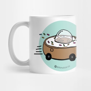 Donut Car - Let's Roll! (Mint) Mug